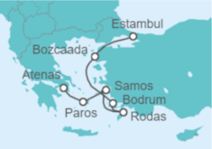 Itinerario del Crucero De Estambul a Atenas - Explora Journeys
