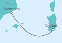 Itinerario del Crucero Italia - Costa Cruceros