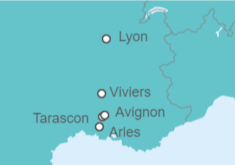 Itinerario del Crucero De Lyon a Aviñon  - Riverside