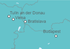 Itinerario del Crucero De Budapest a Viena  - Riverside