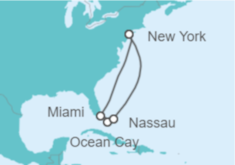Itinerario del Crucero Estados Unidos (EE.UU.), Bahamas - MSC Cruceros