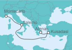 Itinerario del Crucero Mónaco, Italia, Turquía, Grecia - Regent Seven Seas
