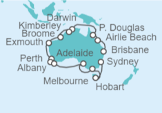 Itinerario del Crucero Desde Brisbane (Australia) a Sydney (Australia) - Princess Cruises