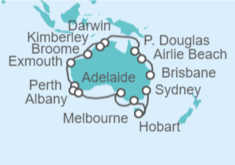 Itinerario del Crucero Desde Brisbane (Australia) a Sydney (Australia) - Princess Cruises