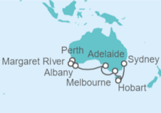 Itinerario del Crucero Australia - Princess Cruises