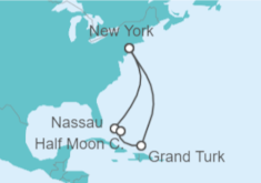 Itinerario del Crucero Bahamas - Carnival Cruise Line