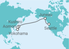 Itinerario del Crucero Estados Unidos (EE.UU.) - Holland America Line