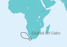 Itinerario del Crucero Sudáfrica - MSC Cruceros