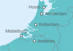 Itinerario del Crucero Holanda - AmaWaterways