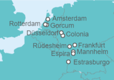 Itinerario del Crucero De Frankfurt a Amsterdam  - Riverside