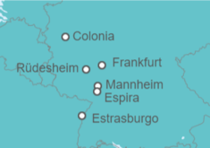 Itinerario del Crucero De Frankfurt a Colonia  - Riverside