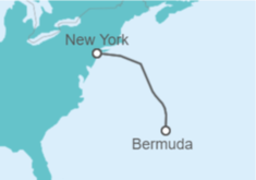 Itinerario del Crucero Bermudas - MSC Cruceros