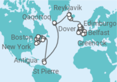 Itinerario del Crucero Desde Greenock a Nueva York - Seabourn