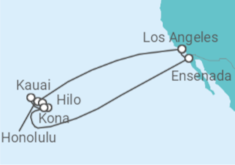 Itinerario del Crucero Hawai - Seabourn