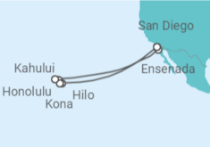 Itinerario del Crucero Hawái - Holland America Line