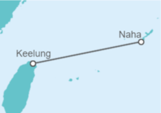 Itinerario del Crucero Taiwán - MSC Cruceros