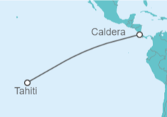 Itinerario del Crucero Costa Rica - WindStar Cruises