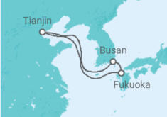 Itinerario del Crucero Japón, Corea Del Sur - Royal Caribbean