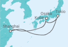 Itinerario del Crucero Osaka, Kobe y Tokyo - Royal Caribbean