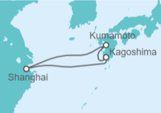 Itinerario del Crucero Japón - Royal Caribbean