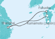 Itinerario del Crucero Japón - Royal Caribbean