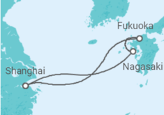 Itinerario del Crucero Japón - Royal Caribbean