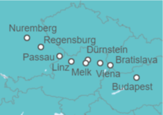 Itinerario del Crucero Austria, Alemania - AmaWaterways