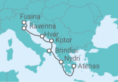 Itinerario del Crucero Italia, Montenegro - Explora Journeys
