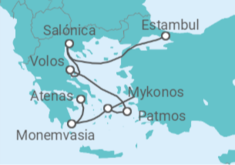 Itinerario del Crucero Grecia - Explora Journeys