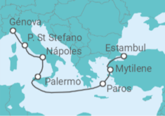 Itinerario del Crucero Italia - Explora Journeys