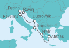 Itinerario del Crucero Italia, Croacia - Explora Journeys