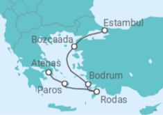 Itinerario del Crucero Turquía, Grecia - Explora Journeys