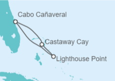 Itinerario del Crucero Castaway Cay y Lighthouse Point - Disney Cruise Line