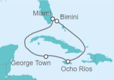 Itinerario del Crucero Islas Caimán, Jamaica y Bahamas - Celebrity Cruises