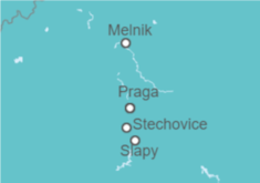Itinerario del Crucero Praga, Dresde y los castillos de Bohemia, Crucero inédito por el Elba y el Moldava salvaje - CroisiEurope