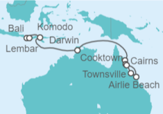 Itinerario del Crucero Desde Honolulu a Vancouver - NCL Norwegian Cruise Line