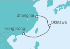 Itinerario del Crucero Okinawa - Royal Caribbean