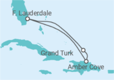 Itinerario del Crucero Bahamas - Princess Cruises