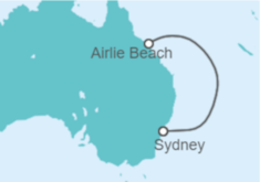 Itinerario del Crucero Australia - Royal Caribbean