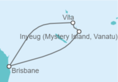 Itinerario del Crucero Vanuatu - Royal Caribbean