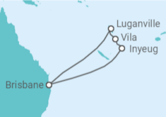Itinerario del Crucero Vanuatu - Royal Caribbean