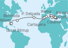 Itinerario del Crucero Desde Miami (EEUU) a Pireo (Atenas) - Oceania Cruises