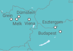 Itinerario del Crucero Esplendedores del Danubio - Riverside