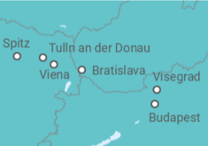 Itinerario del Crucero Hungría - Riverside