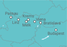 Itinerario del Crucero Espíritu navideño en austria con navidad en alemania - Riverside