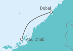 Itinerario del Crucero Emiratos Árabes - Costa Cruceros