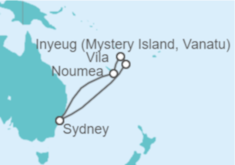 Itinerario del Crucero Nueva Caledonia, Vanuatu - Royal Caribbean