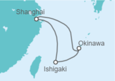 Itinerario del Crucero Japón - Royal Caribbean