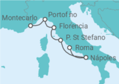 Itinerario del Crucero Italia - Silversea