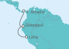 Itinerario del Crucero Panamá - Silversea
